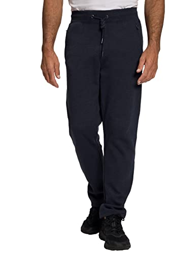 JP 1880 Herren Jogginghose, Homewear, Elastikbund, Zipptaschen, bis 8 XL Hose, Mattes Nachtblau, 5XL von JP 1880