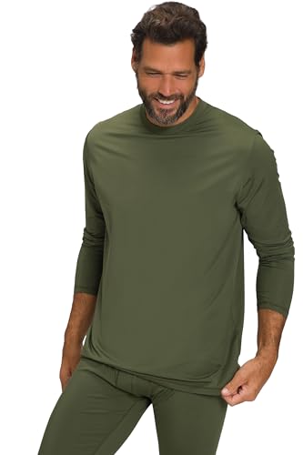 JP 1880 Herren Skiwear, Ski Unterhemd 1/1 T-Shirt, dunkel Khaki, 3XL von JP 1880