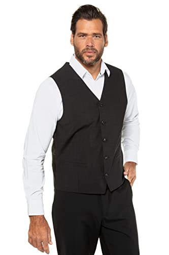 JP 1880 Herren große Größen Übergrößen Menswear L-8XL Weste, Business, FLEXNAMIC®, Baukasten Zeus, bis Gr. 72/36 anthrazit 54 705621110-54 von JP 1880