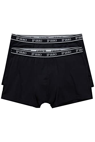 JP 1880 Herren Pants 2er Pack Webgummibund Slip, Schwarz, Schwarz, 10 EU von JP 1880
