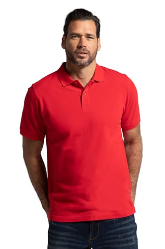 JP 1880 Herren Poloshirt, Piqué Hemd Salsa 8XL von JP 1880