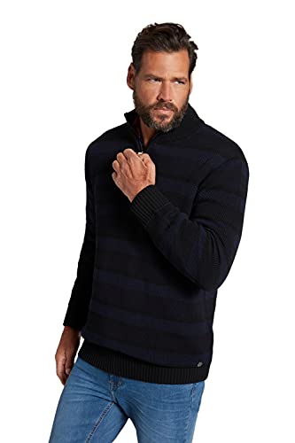 JP 1880 Herren Pullover, Black Slate, XL von JP 1880