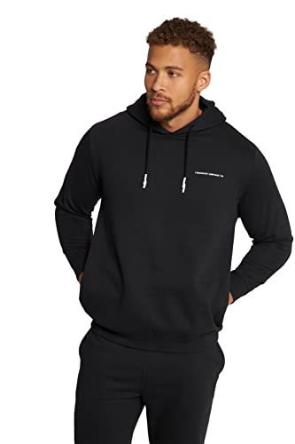 JP 1880 Herren große Größen Übergrößen Menswear L-8XL Hoodie, Sweat, Kapuze schwarz XL 812981100-XL von JP 1880