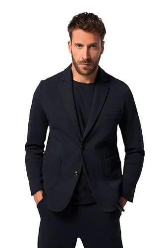 JP 1880 Herren Sweatsakko, Business, Flexnamic, Baukasten New York Sakko, Navy blau, 3XL von JP 1880