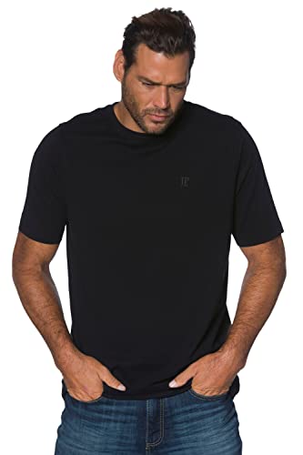 JP 1880 Herren Bauchfit T-Shirt, Schwarz, 6XL EU von JP 1880