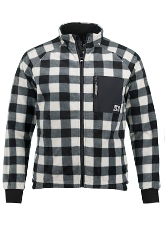 JP 1880 Herren Teddyjacke Jacke, schwarz, 3XL von JP 1880