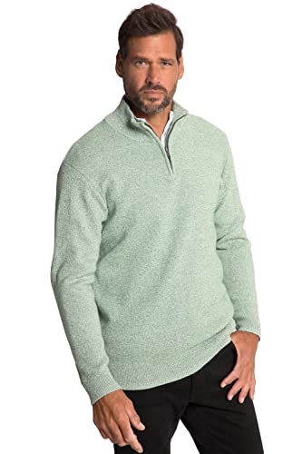 JP 1880 Herren Troyer, Two Tone, RV Pullover, Paradis Grün, X-Large von JP 1880