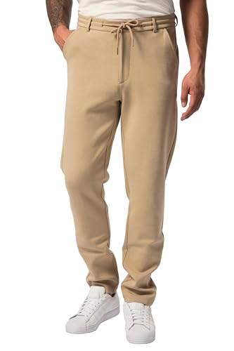 JP 1880 Herren große Größen L-8XL Jersey-Hose, Schlupfbundhose, Chino, FLEXNAMIC®, Business, Baukasten New York, bis 8 XL beige 7XL 823920310-7XL von JP 1880