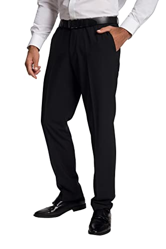 JP 1880 Herren große Größen Menswear L-8XL Hose, Business, FLEXNAMIC, Baukasten Zeus, teilelastischer Bund, bis Gr. 72/36 schwarz 31 813829130-31 von JP 1880