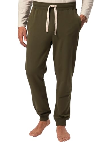 JP 1880 Herren große Größen Menswear L-8XL JP Aware Sweathose FLEXNAMIC®, Nachhaltigkeit, GOTS zertifizierte Biobaumwolle Wald grün XL 826139200-XL von JP 1880