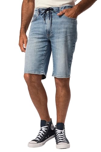 JP 1880 Herren große Größen Menswear L-8XL JP1880 Jeansbermuda, Lightweight, Schlupfbund, Modern Straight Fit, bis 8 XL Light Blue 3XL 828450901-3XL von JP 1880