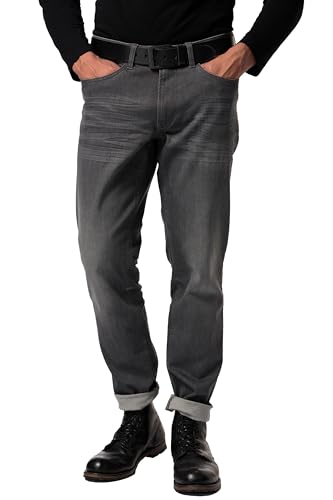 JP 1880 Herren große Größen Menswear L-8XL JP1880 Jeans, Bauchfit, FLEXNAMIC®, Denim, Regular Fit, 5-Pocket, bis Gr. 36/72 Grey Denim 58 820280905-58 von JP 1880