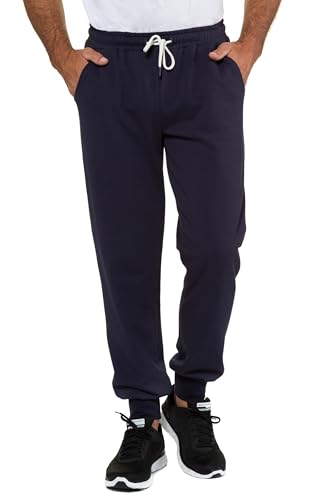 JP 1880 Herren große Größen Menswear L-8XL Sweathose, Basic, Jogginghose, Elastikbund, 2 Pockets, Modern Fit dunkel Marine 2XT 714277730-2XT von JP 1880