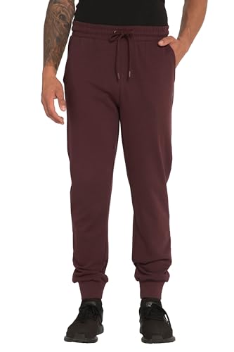 JP 1880 Herren große Größen Menswear L-8XL Sweathose, Homewear, Jogginghose, Lightweight, Modern Fit, bis 10 XL dunkel weinrot XXL 714277350-XXL von JP 1880