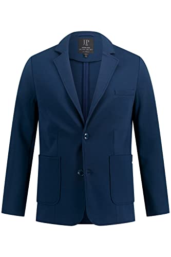 JP 1880 Herren große Größen Übergrößen Menswear L-8XL Jerseysakko New York, FLEXNAMIC®, Business, Baukasten, bis 8 XL Mattes Nachtblau XL 806498130-XL von JP 1880