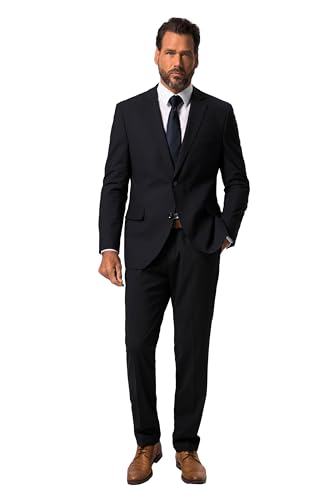 JP 1880 Herren große Größen Übergrößen Menswear L-8XL Anzug Zeus, 2-TLG, Business, FLEXNAMIC®, bis Gr. 72/36 Navy blau 66 827814130-66 von JP 1880