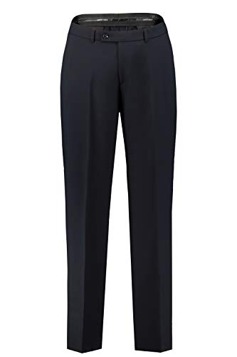 JP 1880 Herren große Größen Übergrößen Menswear L-8XL Bauchfit-Hose, Business, FLEXNAMIC®, Baukasten Zeus, bis Gr. 72/36 dunkel Marine 36 721226730-36 von JP 1880