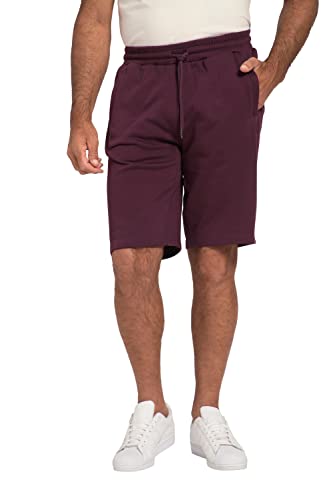 JP 1880 Herren große Größen Übergrößen Menswear L-8XL Bermuda, Basic, Kurze Jogginghose, bis 8XL traubenrot 8XL 702636844-8XL von JP 1880