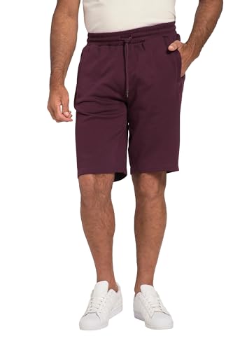 JP 1880 Herren große Größen Übergrößen Menswear L-8XL Bermuda, Basic, Kurze Jogginghose, bis 8XL traubenrot XXL 702636844-XXL von JP 1880