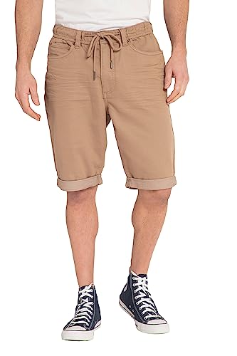JP 1880 Herren große Größen Übergrößen Menswear L-8XL Bermuda, FLEXNAMIC®, 5-Pocket, Elastikbund, bis 8 XL anthrazit 8XL 814108110-8XL von JP 1880