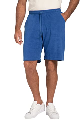 JP 1880 Herren große Größen Übergrößen Menswear L-8XL Bermuda, Frottee, Elastikbund grau blau 4XL 817754744-4XL von JP 1880