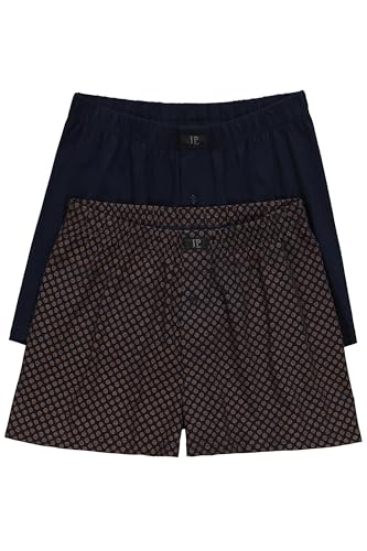 JP 1880 Herren große Größen Übergrößen Menswear L-8XL Boxershorts, Oeko-TEX, 2er-Pack, Unterhose, bis 7XL Zimt XXL 829163341-XXL von JP 1880