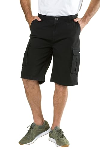 JP 1880 Herren große Größen Übergrößen Menswear L-8XL Cargo-Bermuda, 6 Pockets, gerades Bein schwarz 56 717028130-56 JP 1880 Herren große Größen Übergrößen Menswear L-8XL Cargo-Bermuda, 6 Pockets, gerades Bein schwarz 56 717028130-56 von JP 1880