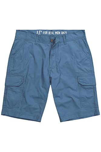 JP 1880 Herren große Größen Übergrößen Menswear L-8XL Cargobermuda, Bauchfit, viele Taschen, bis Gr. 72 blau 64 815053730-64 von JP 1880