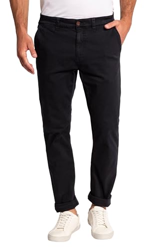 JP 1880 Herren große Größen Übergrößen Menswear L-8XL JP1880 Chino Hose, Bauchfit, Regular Fit, bis Gr. 70/35 dunkel Marine 32 748444730-32 von JP 1880