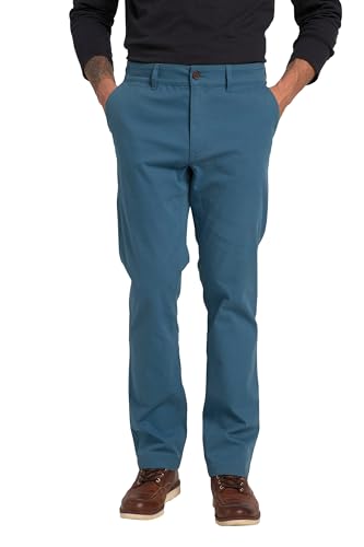 JP 1880 Herren große Größen Übergrößen Menswear L-8XL JP1880 Chino Hose, Bauchfit, Regular Fit, bis Gr. 70/35 Blue Denim 58 748444902-58 von JP 1880