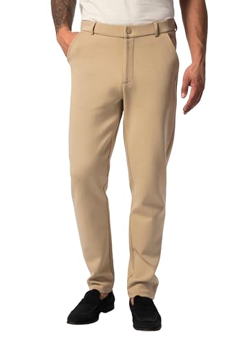 JP 1880 Herren große Größen Übergrößen Menswear L-8XL Chinohose FLEXNAMIC®, Business, Baukasten New York, bis 8 XL beige 6XL 806097310-6XL von JP 1880