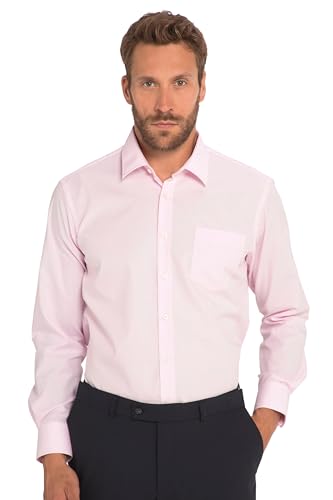 JP 1880 Herren große Größen Übergrößen Menswear L-8XL Hemd, Business, bügelfrei, Kentkragen, Langarm, Comfort Fit, bis 8XL helllila 3XL 804890810-3XL von JP 1880