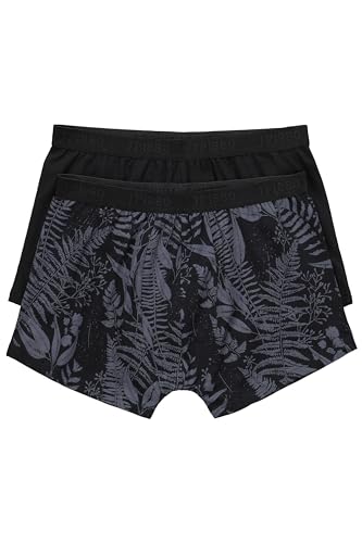 JP 1880 Herren große Größen Übergrößen Menswear L-8XL Hip-Pants FLEXNAMIC®, Oeko-TEX, 2er-Pack, Unterhose, bis 8XL anthrazit 3XL 837643110-3XL von JP 1880