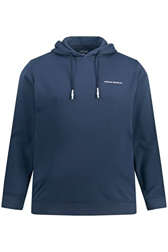 JP 1880 Herren große Größen Übergrößen Menswear L-8XL Hoodie, Sweat, Kapuze Mattes Nachtblau 6XL 812981130-6XL von JP 1880