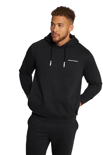 JP 1880 Herren große Größen Übergrößen Menswear L-8XL Hoodie, Sweat, Kapuze schwarz 3XL 812981100-3XL von JP 1880