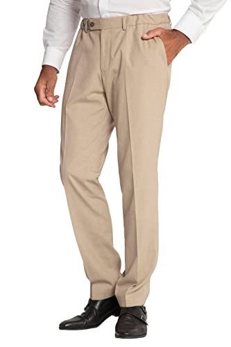 JP 1880 Herren große Größen Übergrößen Menswear L-8XL Hose, FLEXNAMIC®, Business, Baukasten Paris, bis Gr.36/72/134 sandgrau 56 815907315-56 von JP 1880