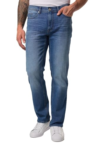 JP 1880 Herren große Größen Übergrößen Menswear L-8XL JP Aware Jeans, Denim, FLEXNAMIC®, recycelten PET-Flaschen Blue Stone 62 837045902-62 von JP 1880