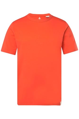 JP 1880 Herren große Größen Übergrößen Menswear L-8XL JP Aware T-Shirt, Halbarm, Stickerei, GOTS zertifizierte Biobaumwolle rosa 4XL 826206521-4XL von JP 1880