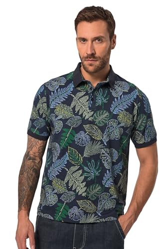 JP 1880 Herren große Größen Übergrößen Menswear L-8XL JP1880 Poloshirt, Halbarm, Allover-Print, Polokragen, bis 8 XL schwarz 3XL 825334130-3XL JP 1880 Herren große Größen Übergrößen Menswear L-8XL JP1880 Poloshirt, Halbarm, Allover-Print, Polokragen, bis 8 XL schwarz 3XL 825334130-3XL von JP 1880