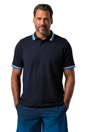 JP1880 Herren Poloshirt FLEXNAMIC, Halbarm, bis 8 XL Hemd, Navy blau, 3XL von JP 1880