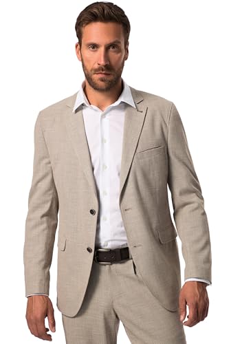 JP 1880 Herren große Größen Übergrößen Menswear L-8XL JP1880 Sakko Bamboo Baukasten FLEXNAMIC®, Business, bis Gr. 36/72 Sand 33 826785310-33 von JP 1880
