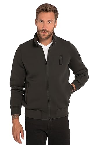 JP 1880 Herren große Größen Übergrößen Menswear L-8XL Jacke FLEXNAMIC®, Scuba, Stehkragen, bis 8 XL schwarz 5XL 799624100-5XL von JP 1880