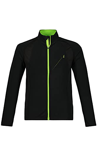 JP 1880 Herren große Größen Übergrößen Menswear L-8XL Jay-PI Fahrrad Jacke, Langarm, Stehkragen, Saumtasche hinten schwarz XL 792773130-XL von JP 1880