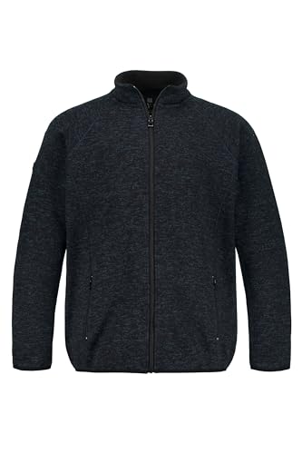 JP 1880 Herren große Größen Übergrößen Menswear L-8XL Jay-PI Strickfleece-Jacke dunkel Marine 3XL 802394750-3XL von JP 1880