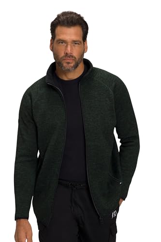 Jay-PI Jay-PI Strickfleece-Jacke dunkelgrün 7XL 802394121-7XL von JP 1880