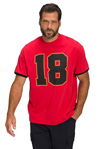 JP 1880 T-Shirt, American Football, Halbarm, Oversized, Football Print rot 3XL 808515535-3XL von JP 1880