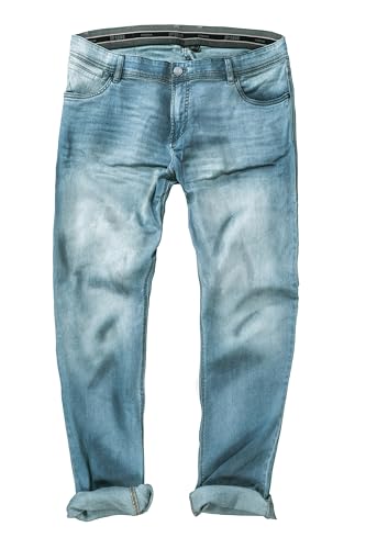 JP 1880 Herren große Größen Übergrößen Menswear L-8XL Jeans, Bauchfit, Denim, bis Gr. 70/35 Bleached Denim 68 714283907-68 von JP 1880