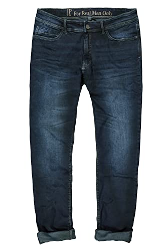 JP 1880 Herren große Größen Übergrößen Menswear L-8XL Jeans, FLEXNAMIC®, Bauchfit, 5-Pocket, Straight Fit Dark Blue Denim 27 749000903-27 von JP 1880