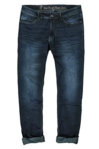 JP 1880 Herren große Größen Übergrößen Menswear L-8XL Jeans, FLEXNAMIC®, Bauchfit, 5-Pocket, Straight Fit Dark Blue Denim 28 749000903-28 von JP 1880