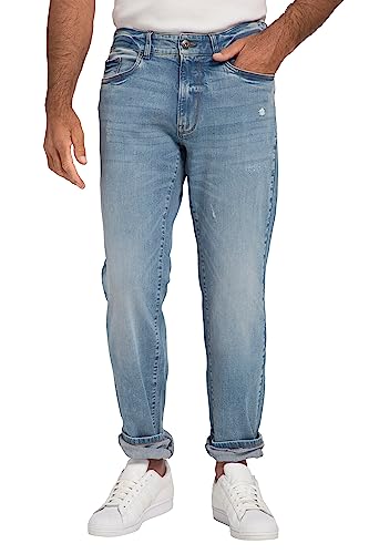 JP 1880 Herren große Größen Übergrößen Menswear L-8XL Jeans, FLEXNAMIC®, Regular Fit, bis Gr. 36/72 Light Blue 32 820577901-32 von JP 1880